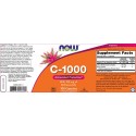 NOW Vitamin C-1000 / with 100 мг Bioflavonoids / 100 капсули на супер цена