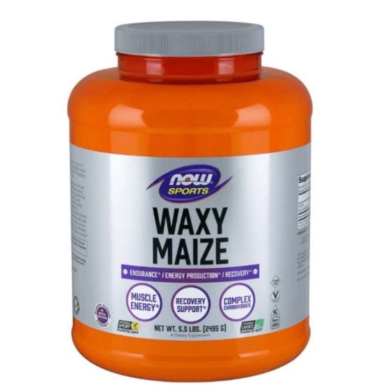 NOW Waxy Maize Starch 2495 гр на супер цена