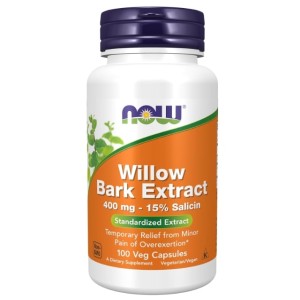 NOW Willow Bark Extract 400 мг / 100 капсули