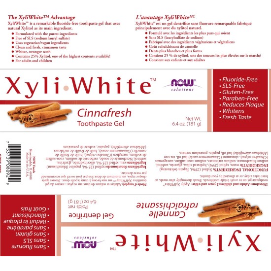 NOW Kid’s Xyliwhite - Bubblegum Toothpaste 85 гр на супер цена