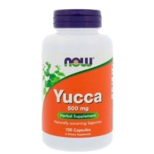 NOW Yucca 500 мг / 100 капсули