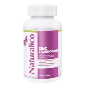 Naturalico Zinc L-Carnosine 60 капсули Naturalico Zinc L-Carnosine 60 капсули