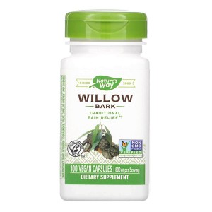 Natures Way Willow Bark/ Бяла върба (кора) 400 mg x 100 капсули