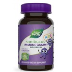 Natures Way Sambucus Gummies for Kids / 60 желирани таблетки на супер цена