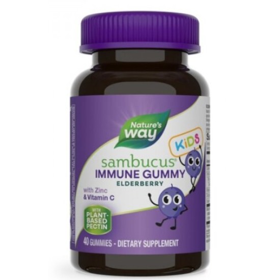 Natures Way Sambucus Gummies for Kids / 60 желирани таблетки на супер цена