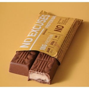 No Excuses Protein bar Milk Chocolate And Banana 60 гр