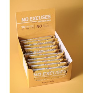 No Excuses Protein bar Milk Chocolate And Banana 10x60 гр
