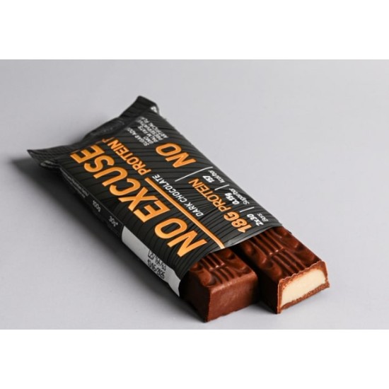 No Excuses Protein Bar Dark Chocolate 10х60 гр на супер цена