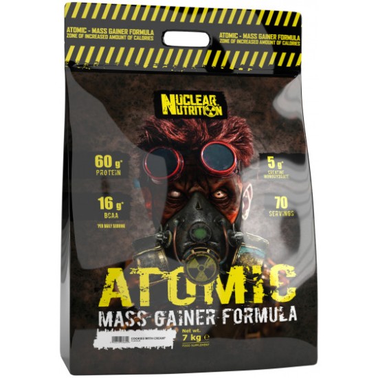 Nuclear Nutrition Nuclear Atomic | Mass Gainer Formula 7000 гр на супер цена