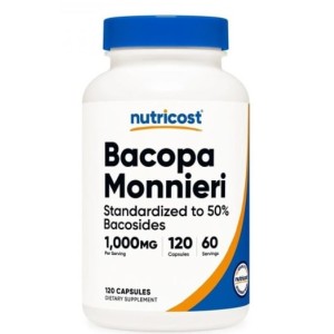 Nutricost bacopa Monnieri 120 капсули