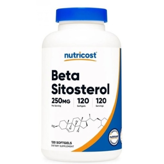 Nutricost Beta Sitosterol 250 мг / 120 гел капсули на супер цена