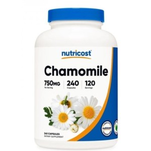 Nutricost Chamomile 375 мг / 240 капсули Nutricost Chamomile 375 мг / 240 капсули