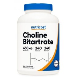 Nutricost Choline Bitartrate 240 капсули