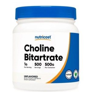 Nutricost Choline Bitartrate Powder 500 гр