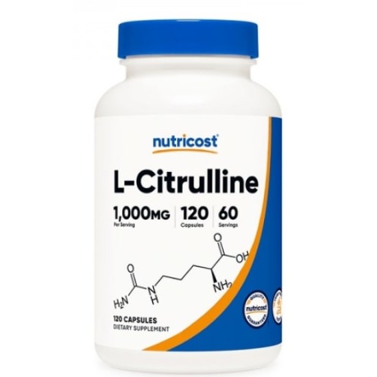 Nutricost L-Citrulline 1000 мг / 120 капсули на супер цена