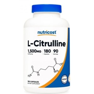 Nutricost L-Citrulline 750 мг / 180 капсули