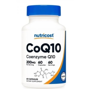 Nutricost CoQ10 200 мг / 60 капсули Nutricost CoQ10 200 мг / 60 капсули
