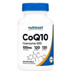 Nutricost CoQ10 100 мг / 120 гел капсули Nutricost CoQ10 100 мг / 120 гел капсули