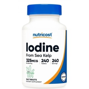 Nutricost Iodine 325 мкг / 240 таблетки