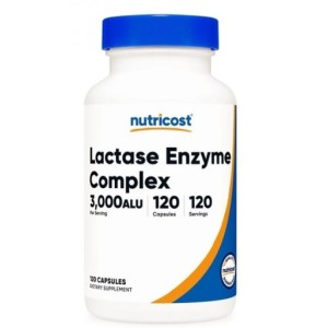 Nutricost Lactase Enzyme Complex 3000 ALU / 120 капсули Nutricost Lactase Enzyme Complex 3000 ALU / 120 капсули