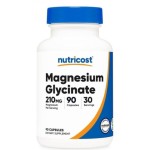 Nutricost Magnesium Glycinate 210 мг / 90 капсули на супер цена