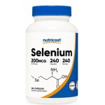 Nutricost Selenium 200 мкг / 240 капсули на супер цена
