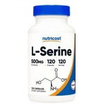 Nutricost L-Serine 500 мг / 120 капсули на супер цена