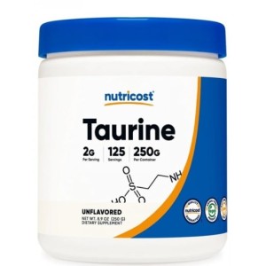 Nutricost Taurine Powder 250 гр Nutricost Taurine Powder 250 гр