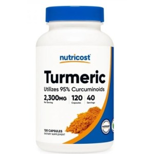 Nutricost Turmeric Curcumin 2300 мг / 120 капсули