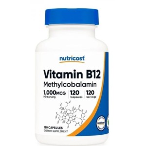 Nutricost Vitamin B12 1000 мг / 120 капсули