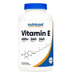 Nutricost Vitamin E 400IU / 240 гел капсули
