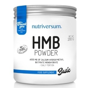 Nutriversum HMB Powder | 100% Pure - 200 gr / 66 servs