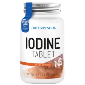 Nutriversum Iodine Tablet 100 mcg - 100 tabs / 100 servs Nutriversum Iodine Tablet 100 mcg - 100 tabs / 100 servs