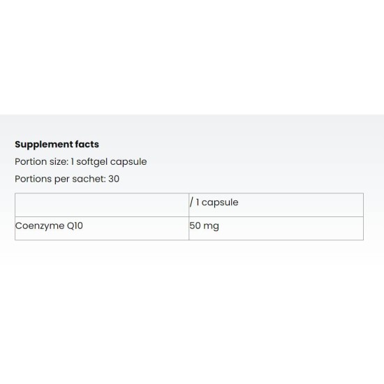Nutriversum Coenzyme Q10 | CoQ10 30 гел капсули на супер цена
