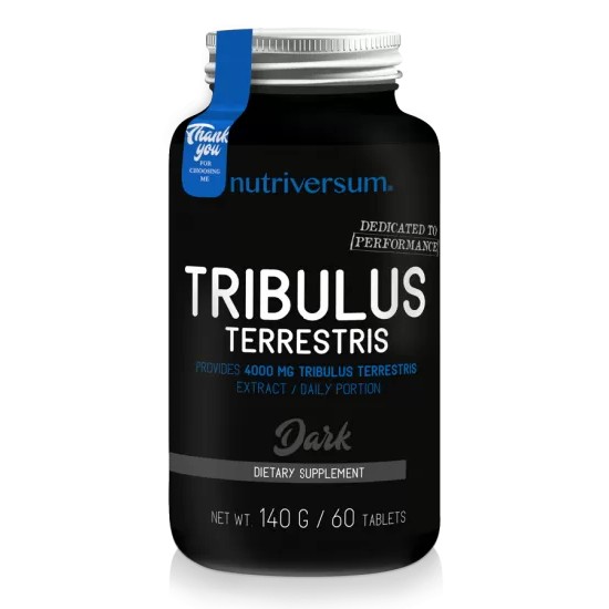 NUTRIVERSUM Tribulus Terrestris 2000 mg - 60 tabs / 60 servs на супер цена