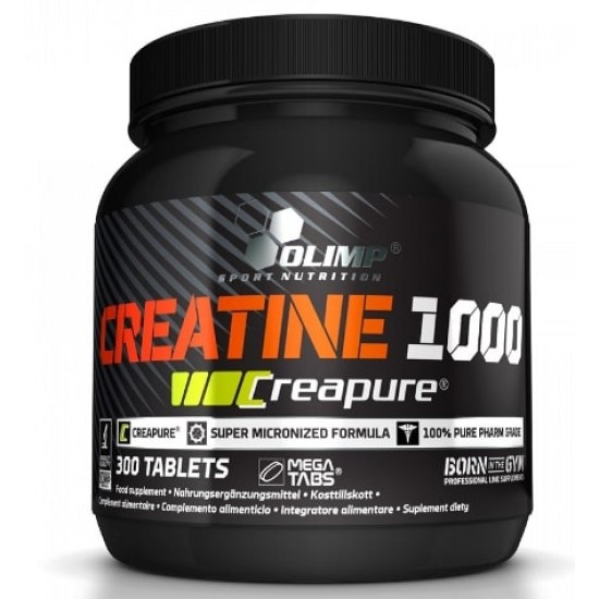 Olimp Sport Nutrition Creatine 1000 / Creapure / 300 таблетки на супер цена