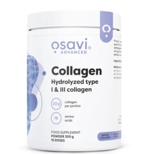 Osavi Collagen Hydrolyzed Peptides | Type I & III 300 гр