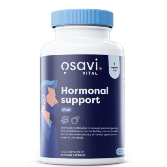 Osavi Hormonal Support Man 60 капсули на изгодни цени Osavi Hormonal Support Man 60 капсули на супер цена