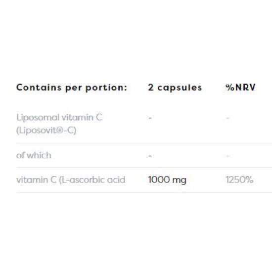 Osavi Liposomal Vitamin C 1000 мг / 120 капсули на супер цена