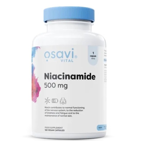 Osavi Niacinamide 500 мг / 120 капсули на супер цена