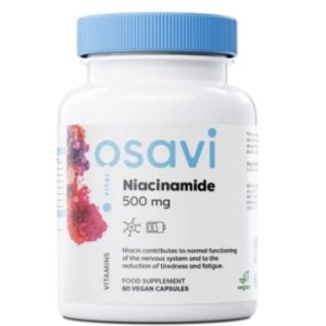 Osavi Niacinamide, 500 mg - 60 vegan capsules