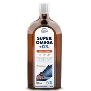 Osavi Daily Omega + D3 Liquid | Natural Lemon Flavored 500 мл Osavi Daily Omega + D3 Liquid | Natural Lemon Flavored 500 мл