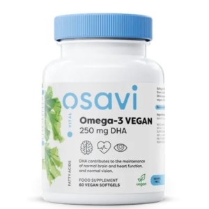 Osavi Omega-3 Vegan | 250 мг DHA 60 гел капсули