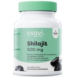 Osavi Shilajit 500 мг | 60:1 Extract with 60+% Fulvic Acids 60 капсули