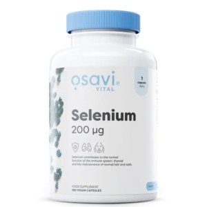 Osavi Selenium, 200 μg - 180 vegan capsules Osavi Selenium, 200 μg - 180 vegan capsules