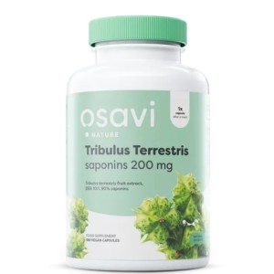 Osavi Tribulus Terrestris 90% | 200 мг Saponins 180 капсули