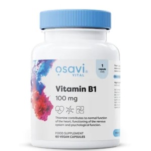 Osavi Vitamin B1 100 мг | Thiamine 60 капсули