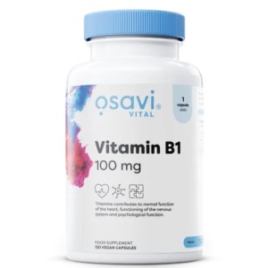 Osavi Vitamin B1 100 мг | Thiamine 120 капсули