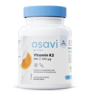 Osavi Vitamin K2 MK-7 100 мкг / 60 гел капсули
