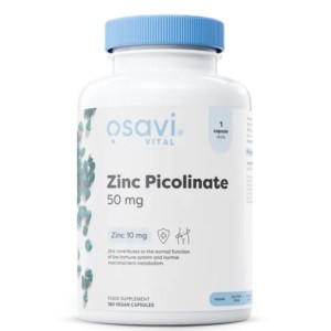 Osavi Zinc Picolinate, 50 mg - 180 vegan capsules Osavi Zinc Picolinate, 50 mg - 180 vegan capsules